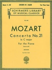 Mozart: Piano Concerto No. 21 in C K467 published by Schirmer