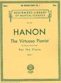 Hanon: Virtuoso Pianist Book 1 published by Schirmer