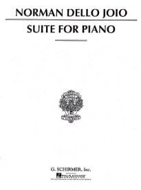 Dello Joio: Suite for Piano by published by Schirmer