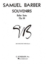 Barber: Souvenirs Opus 28 (Original Piano Duet Version) published by Schirmer