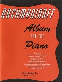 Rachmaninov: Album For The Piano published by Schirmer