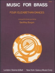 Burgon: Four Elizabethan Dances for Brass Ensemble published by Stainer and Bell