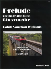 Vaughan Williams: Prelude on the Hymn Tune Rhosymedre for Four Recorders published by Stainer & Bell