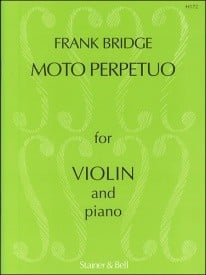 Bridge: Moto Perpetuo for Violin published by Stainer & Bell