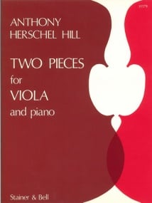 Hill: Two Pieces for Viola published by Stainer and Bell