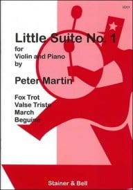 Martin: Little Suite No 1 for Violin published by Stainer & Bell