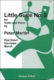 Martin: Little Suite No 3 for Violin published by Stainer & Bell