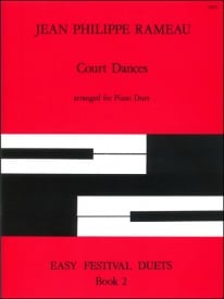 Rameau: Court Dances for Piano Duet published by Stainer & Bell