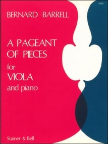 Barrell: Pageant of Pieces for Viola published by Stainer and Bell