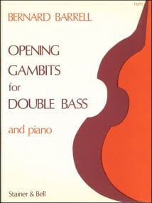 Barrell: Opening Gambits for Double Bass published by Stainer