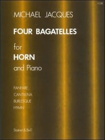 Jacques: Four Bagatelles for Horn published by Stainer & Bell