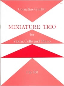 Gurlitt: Miniature Trio Opus 81 published by Stainer & Bell