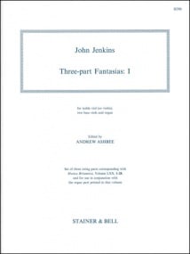 Jenkins: Three-part Fantasias Set 1 published by Stainer & Bell