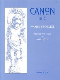 Pachelbel: Canon in D for Organ published by Stainer & Bell