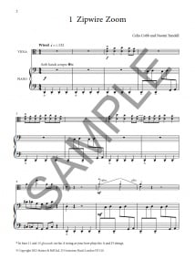 Top Banana: Piano part to accompany viola published by Stainer & Bell