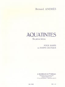Andrs: Aquatintes for Harp published by Hamelle