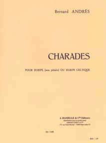 Andrs: Charades for Harp published by Hamelle