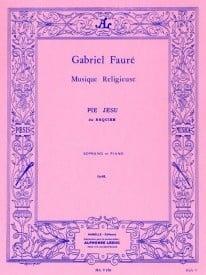 Faure: Pie Jesu for Soprano published by Hamelle