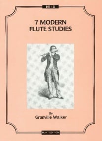 Walker: 7 Modern Flute Studies published by Hunt