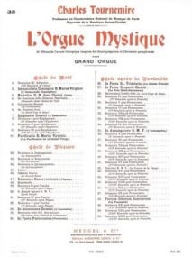 Tournemire: L'Orgue Mystique Volume 13 published by Heugel