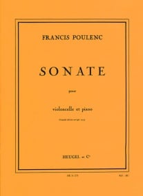 Poulenc: Sonata for Cello published by Heugel