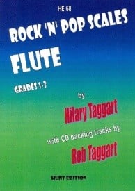 Taggart: Rock 'n' Pop Scales Grade 1 - 3 for Flute published by Hunt