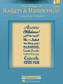 The Songs Of Rodgers And Hammerstein - Mezzo-Soprano published by Hal Leonard (Book & CD)