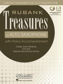 Rubank Treasures for Alto Saxophone (Book/Online Audio)