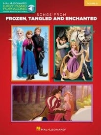 Songs From Frozen, Tangled And Enchanted for Easy Piano by Hal Leonard (Book/Online Audio)
