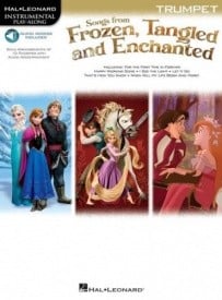 Songs From Frozen, Tangled And Enchanted - Trumpet published by Hal Leonard (Book/Online Audio)