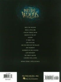 Into the Woods (Vocal Selections) from the Disney Movie published by Hal Leonard