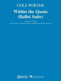 Porter: Within The Quota for Two Pianos published by Hal Leonard