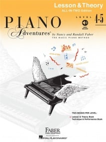 Piano Adventures All-In-Two: Lesson & Theory Level 4 - 5 (Book/OnlineAudio)