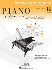 Piano Adventures All-In-Two: Technique & Performance Level 4 - 5 (Book Only)