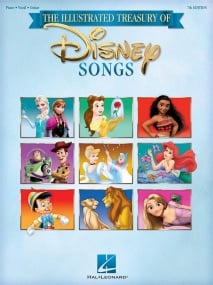 The Illustrated Treasury of Disney Songs published by Hal Leonard (7th Edition)