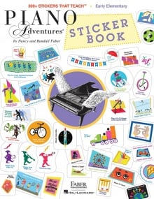 Piano Adventures: Sticker Book