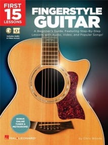 First 15 Lessons: Fingerstyle Guitar published by Hal Leonard