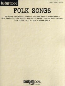 Budgetbooks - Folk Songs published by Hal Leonard
