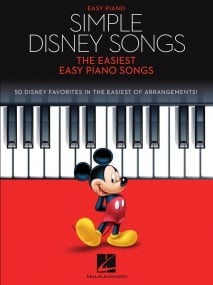 Simple Disney Songs - The Easiest Easy Piano Songs published by Hal Leonard