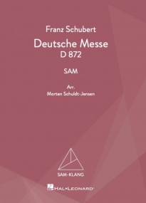 Schubert: Deutsche Messe (D872) published by Hal Leonard - Vocal Score