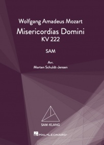 Mozart: Misericordias Domini SAM (K222) published by Hal Leonard - Vocal Score