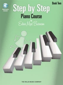 Burnam: Step By Step Piano Course - Book 2 published by Willis (Book/Online Audio)