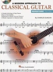 A Modern Approach To Classical Guitar 1 published by Hal Leonard (Book/Online Audio)