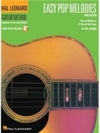 Hal Leonard Guitar Method: Easy Pop Melodies (Book/Online Audio)
