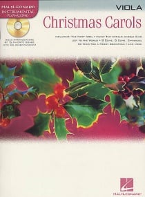 Christmas Carols - Viola published by Hal Leonard (Book & CD)