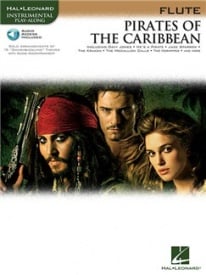 Pirates of the Caribbean - Flute published by Hal Leonard (Book/Online Audio)