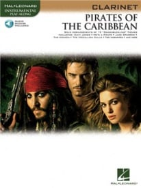 Pirates of the Caribbean - Clarinet published by Hal Leonard (Book/Online Audio)