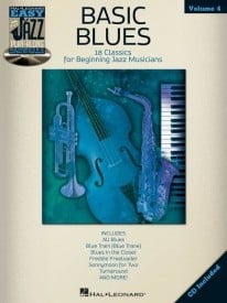 Easy Jazz Play-Along Volume 4: Basic Blues published by Hal Leonard