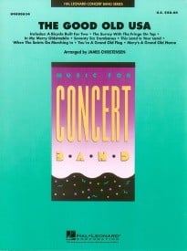 The Good Old USA for Concert Band published by Hal Leonard - Set (Score & Parts)