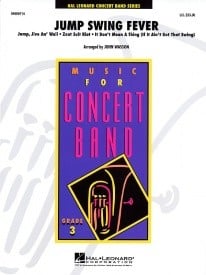 Jump Swing Fever for Concert Band published by Hal Leonard - Set (Score & Parts)